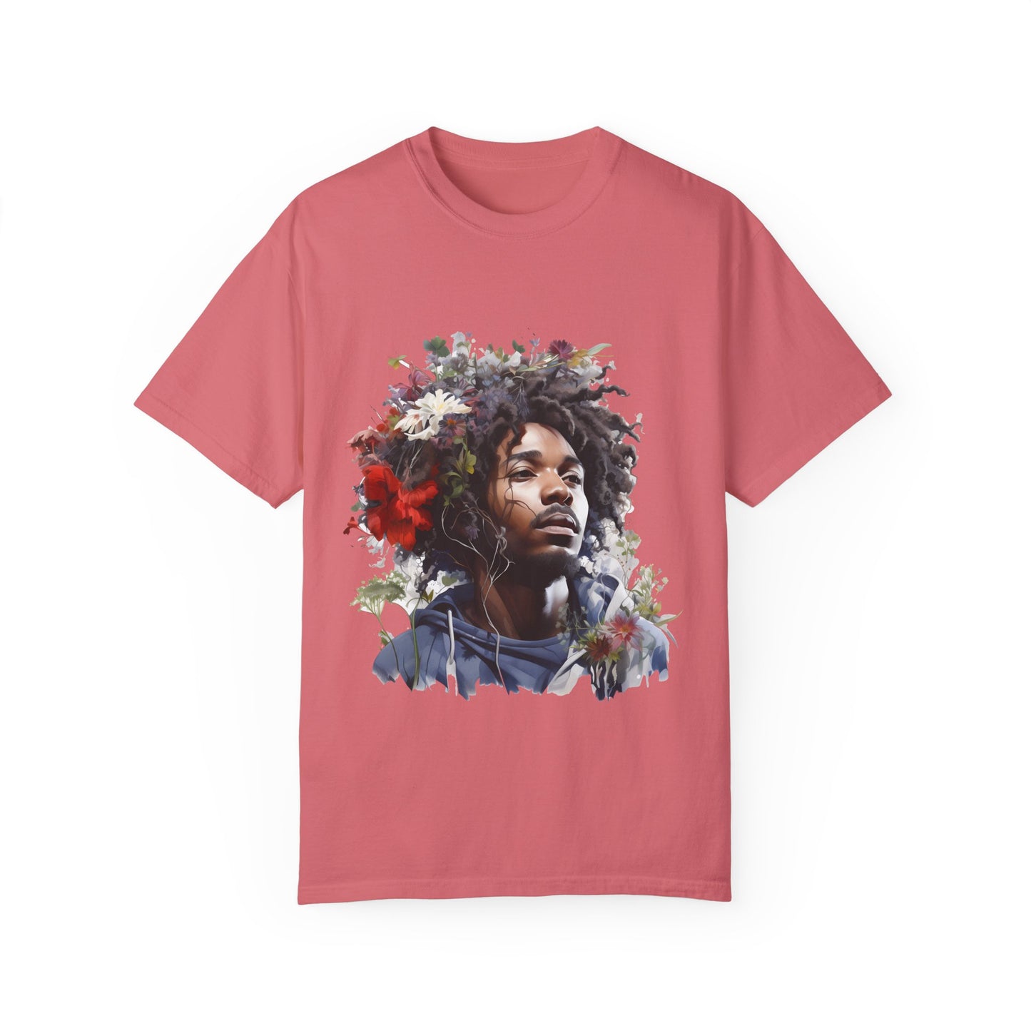 Unisex Floral Art T-Shirt – Embrace Nature's Beauty