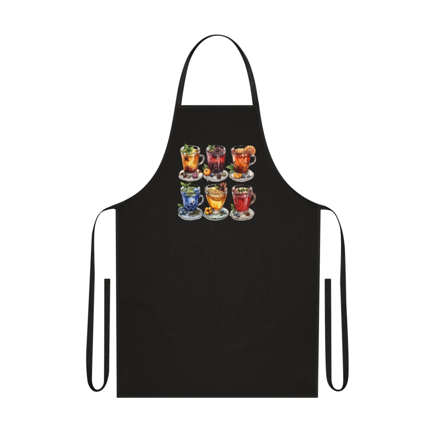 Colorful Cocktail Cotton Apron for Home Chefs & Entertainers
