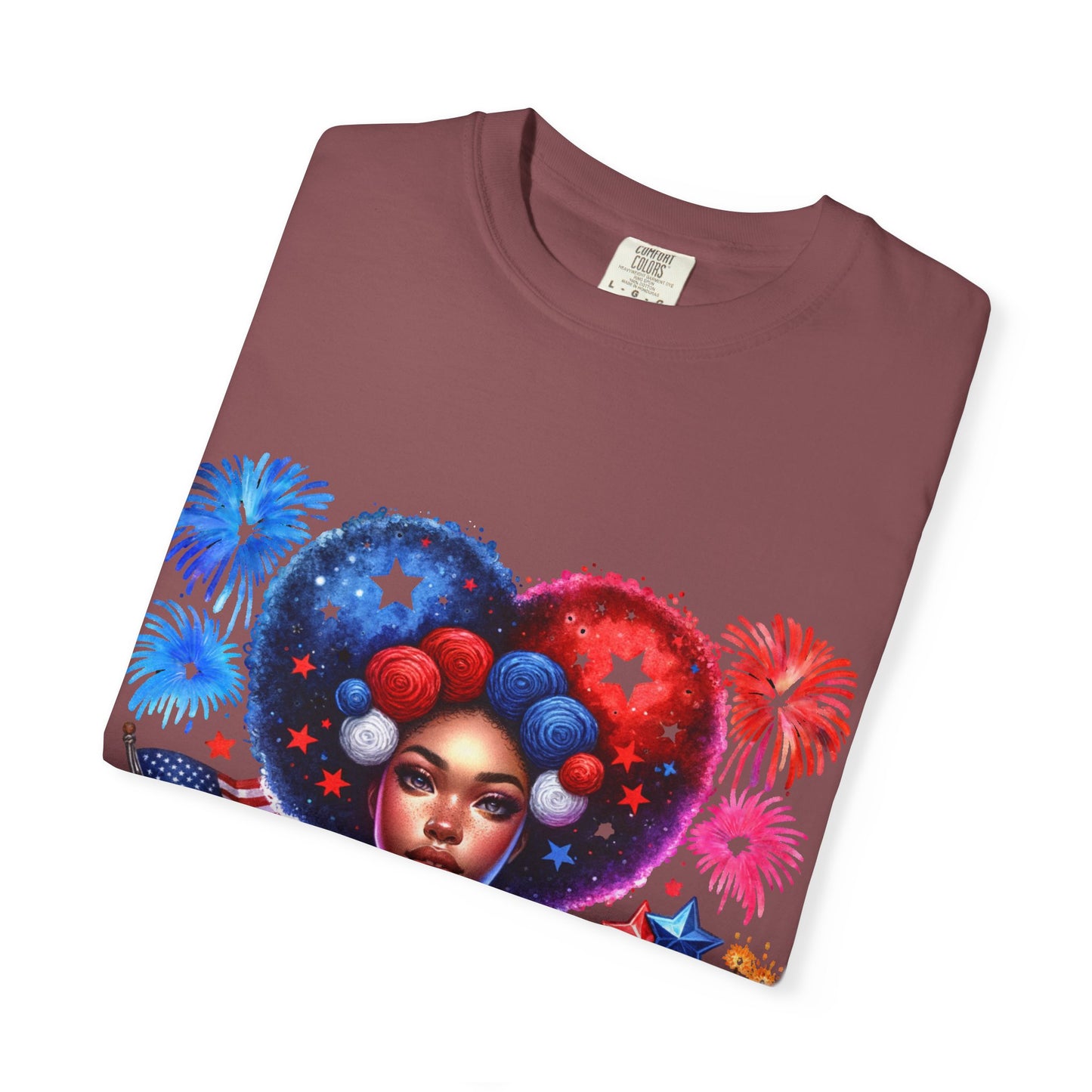 Patriotic Celebration T-Shirt | Unisex Garment-Dyed Tee for Independence Day