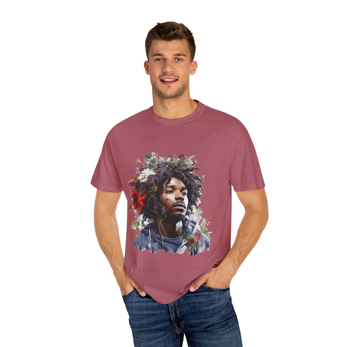 Unisex Floral Art T-Shirt – Embrace Nature's Beauty
