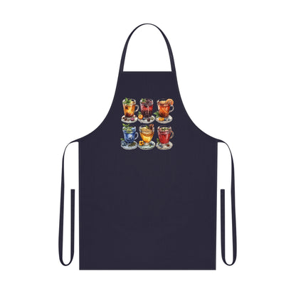 Colorful Cocktail Cotton Apron for Home Chefs & Entertainers