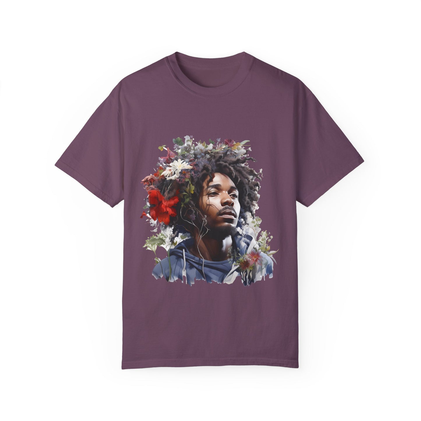 Unisex Floral Art T-Shirt – Embrace Nature's Beauty