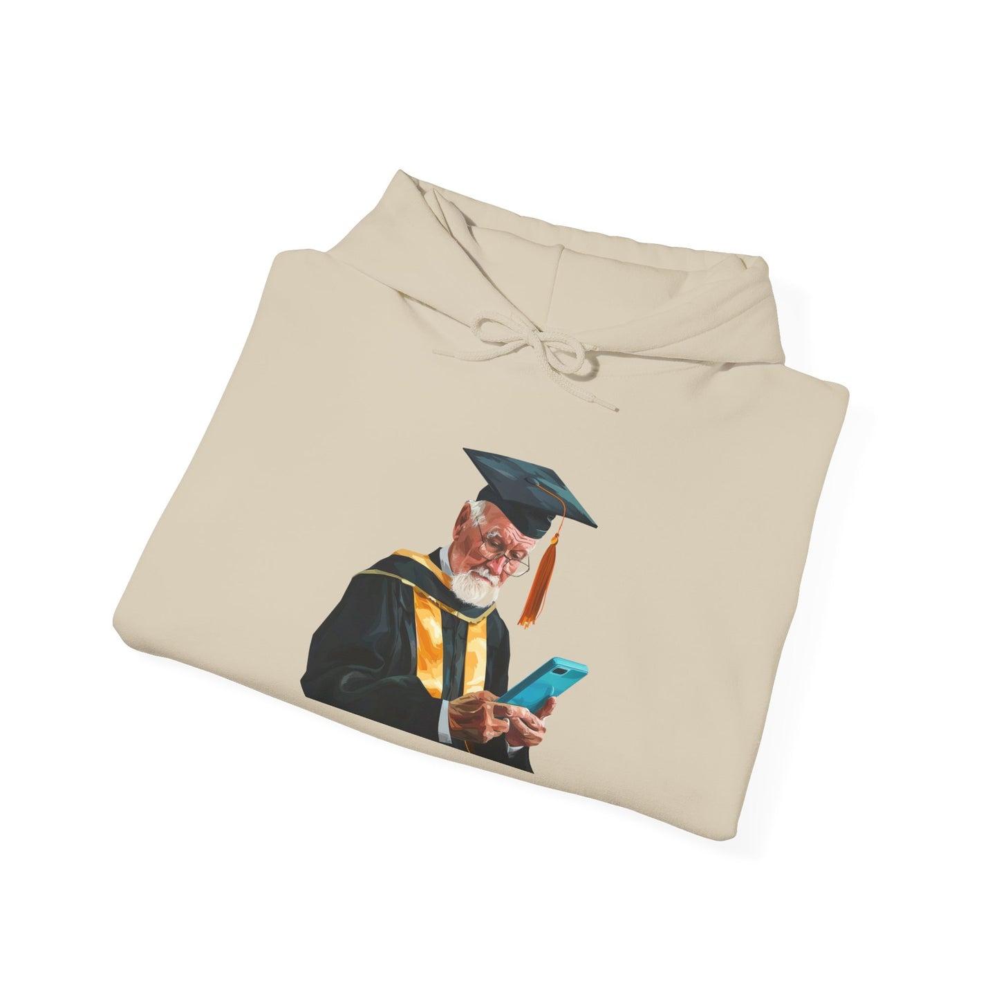 Graduation Celebration Unisex Hoodie with Cap Graphic
