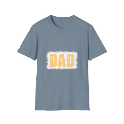 Dad Vintage Style Unisex Softstyle T-Shirt - Perfect Gift for Father's Day