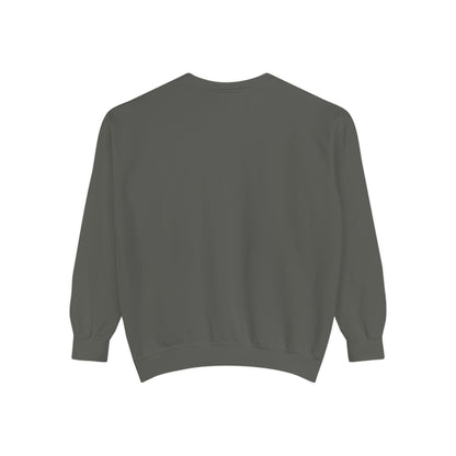 Autumn Leaves & Sneakers Sweatshirt - Unisex Garment-Dyed Cozy Apparel