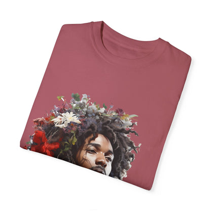 Unisex Floral Art T-Shirt – Embrace Nature's Beauty