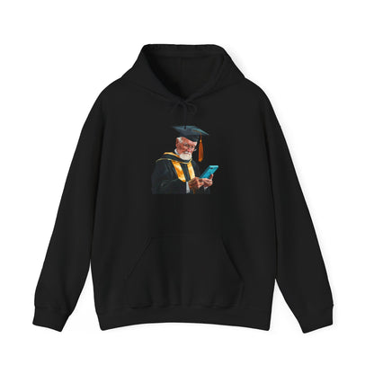 Graduation Celebration Unisex Hoodie with Cap Graphic