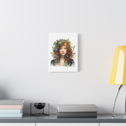Floral Art Canvas Print - 12x16 Stretched Wall Decor for Nature Lovers