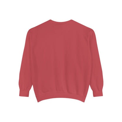 Autumn Leaves & Sneakers Sweatshirt - Unisex Garment-Dyed Cozy Apparel