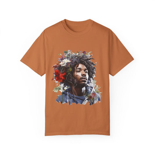 Unisex Floral Art T-Shirt – Embrace Nature's Beauty