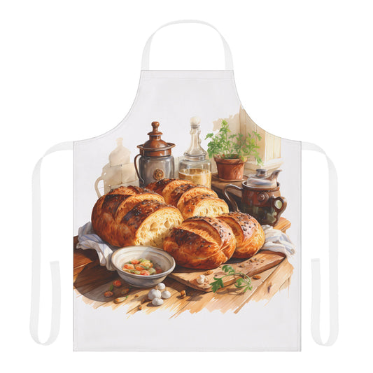 Apron, 5-Color Straps (AOP)