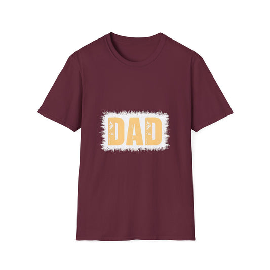 Dad Vintage Style Unisex Softstyle T-Shirt - Perfect Gift for Father's Day