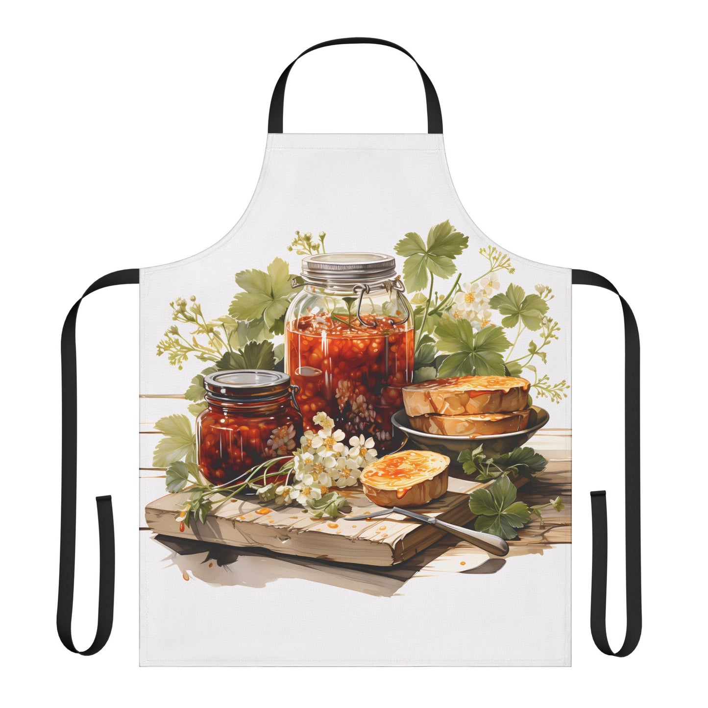 Apron, 5-Color Straps (AOP)