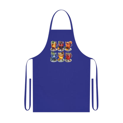 Colorful Cocktail Cotton Apron for Home Chefs & Entertainers