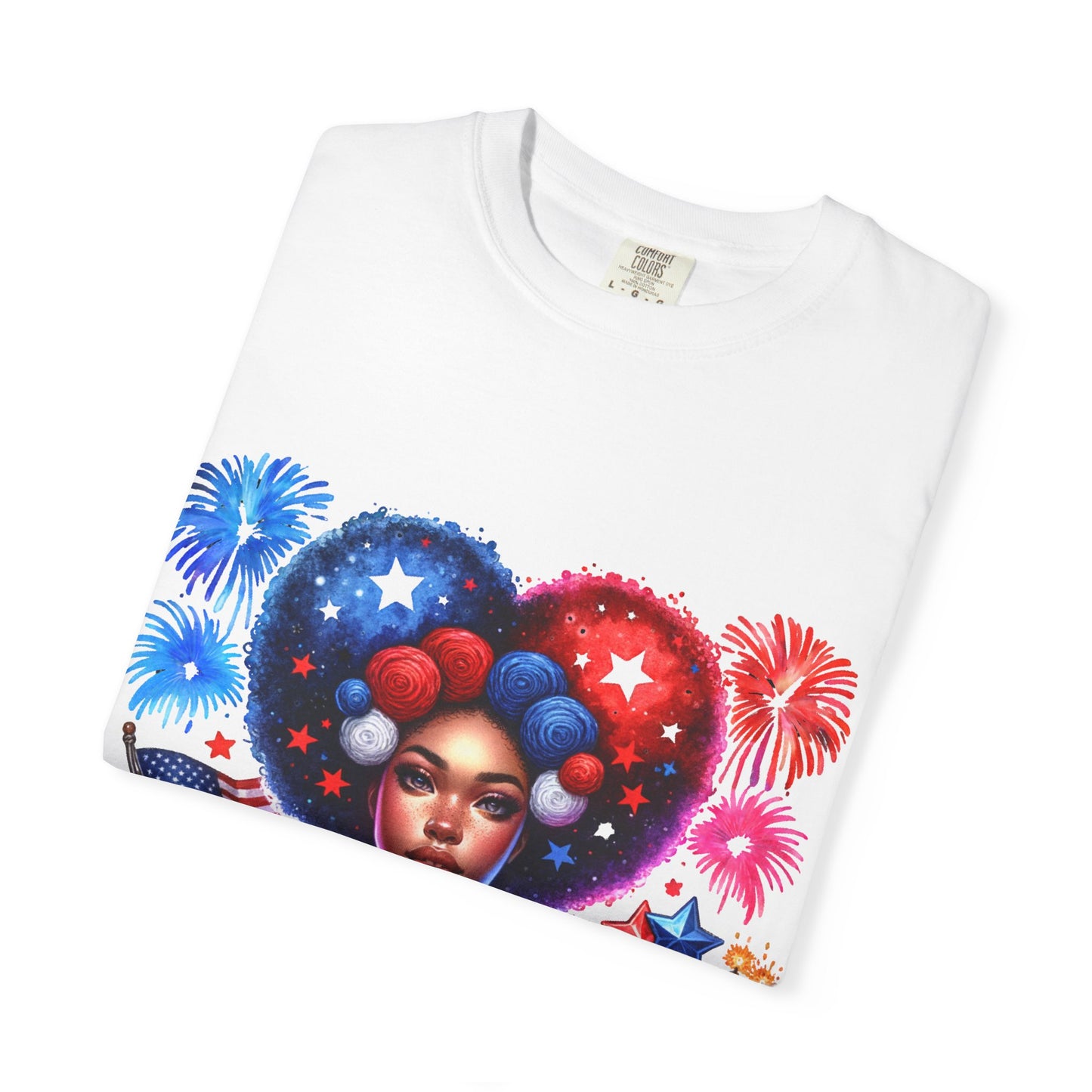 Patriotic Celebration T-Shirt | Unisex Garment-Dyed Tee for Independence Day
