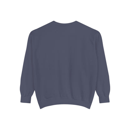 Autumn Leaves & Sneakers Sweatshirt - Unisex Garment-Dyed Cozy Apparel