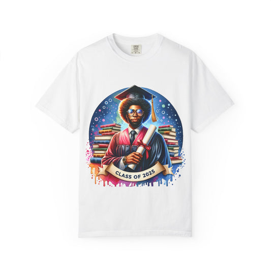Class of 2025 Graduation T-Shirt - Unisex Garment-Dyed Tee