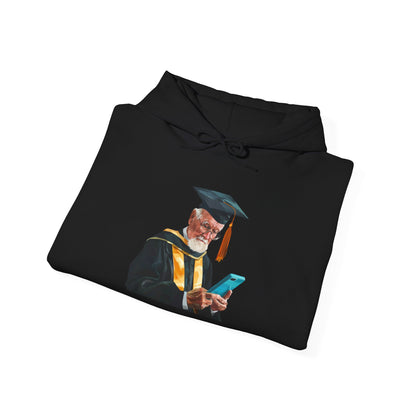 Graduation Celebration Unisex Hoodie with Cap Graphic