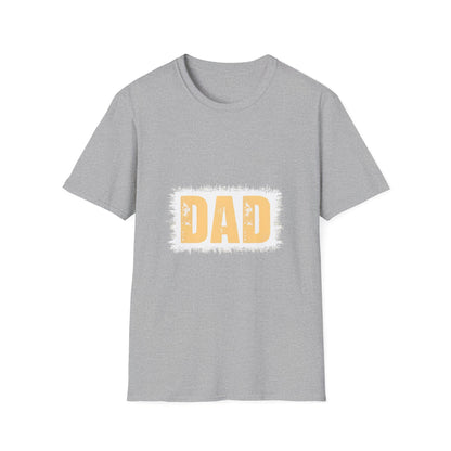 Dad Vintage Style Unisex Softstyle T-Shirt - Perfect Gift for Father's Day