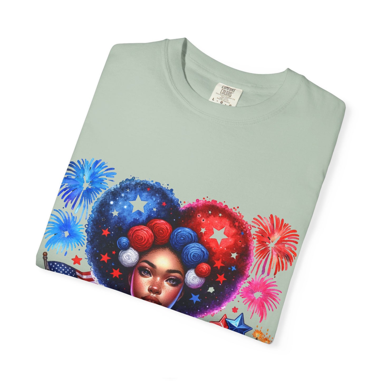 Patriotic Celebration T-Shirt | Unisex Garment-Dyed Tee for Independence Day
