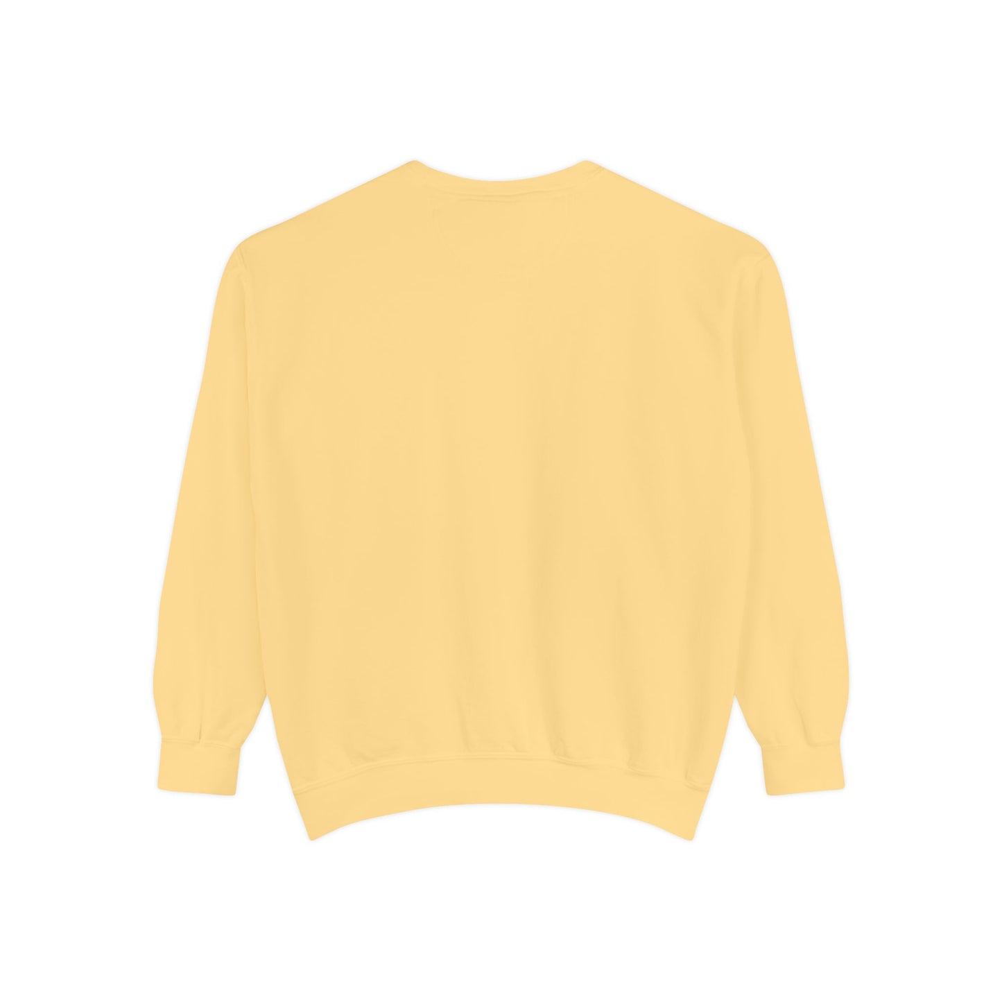 Autumn Leaves & Sneakers Sweatshirt - Unisex Garment-Dyed Cozy Apparel