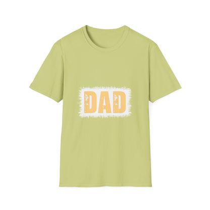 Dad Vintage Style Unisex Softstyle T-Shirt - Perfect Gift for Father's Day