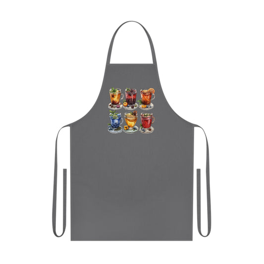 Colorful Cocktail Cotton Apron for Home Chefs & Entertainers