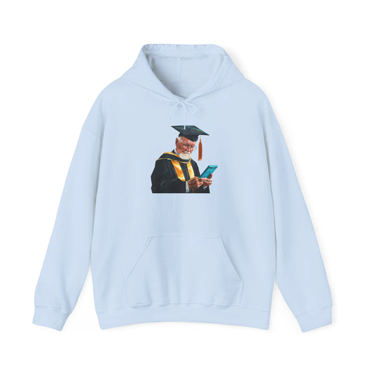 Graduation Celebration Unisex Hoodie with Cap Graphic
