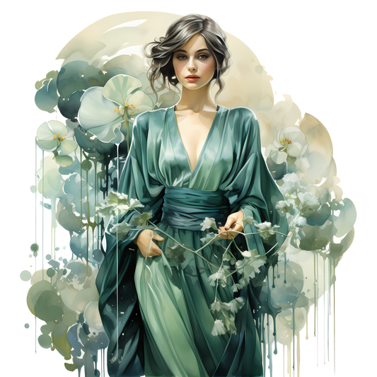 Ethereal Grace – Elegant Feminine Wall Art, Tees & Totes